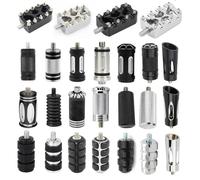 Leva del Cambio Pieghevole per Pedale del cambio con punta e tallone per moto, adatto per Harley Sportster Dyna Softail V-ROD Touring Street Road Electra Glide Leva Del Cambio Tacchi-punta(R Chrome)
