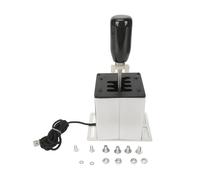 Leva del cambio simulatore USB per PC, struttura interamente in metallo, compatibile con volante Logitech G29G27G25G920T300RS GT, sensazione