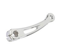 Leva del Cambio Staffa Cambio Leva Cambio In Alluminio CNC Per Moto 1pc Per Softail Per Slim 1986-2017 Pedale cambio moto(Silver)