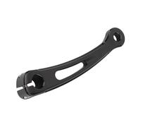 Leva del Cambio Staffa Cambio Leva Cambio In Alluminio CNC Per Moto 1pc Per Softail Per Slim 1986-2017 Pedale cambio moto(Svart)