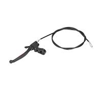 Leva del Cavo del Freno del Manubrio Aramox per Mini Quad ATV a 2 Tempi Leva del Freno del Manubrio 22 Mm con Cavo 1,45 M a Sinistra