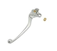 Leva del della frizione del motociclo robusta e durevole Compatibile con Suzuki GSF 1250 Bandit GSF 1200 GSX 650 F GSX 1400 SV 1000 DL 1000 Vstrom GSX 1300 R Hayabusa Polished Silver