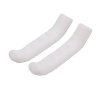 Leva del freno Copre la leva del freno della bicicletta Impugnatura della manica Manopole in silicone per bici Protezione impermeabile antiscivolo Accessorio per ciclismo(bianca)