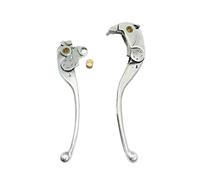 Leva del freno della frizione del motociclo robusta e durevole Compatibile con Honda CBR 1000 RR 2004 2005 2006 2007 CB 1000 R 2008 2009 2010 2011 2012 2013 2014 2015 2016 2017 Polished Silver