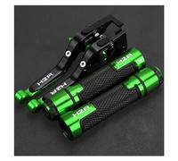Leva del freno della frizione della motocicletta Per Ka&@wasaki H2H2R H2R H2R2015 2016 Leva Frizione Freno Regolabile Maniglia Pieghevole CNC Manopole Set Accessori Moto(H2 H2R 2015-2018-09)