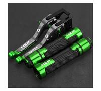 Leva del freno della frizione della motocicletta Per Ka&@wasaki H2H2R H2R H2R2015 2016 Leva Frizione Freno Regolabile Maniglia Pieghevole CNC Manopole Set Accessori Moto(H2 H2R 2015-2018-10)