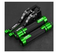 Leva del freno della frizione della motocicletta Per Ka&@wasaki H2H2R H2R H2R2015 2016 Leva Frizione Freno Regolabile Maniglia Pieghevole CNC Manopole Set Accessori Moto(H2 H2R 2015-2018-11)