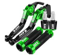Leva del freno della frizione della motocicletta Per Ka&@wasaki Z650 2016 2017 2018 2019 2020 2021 2022 2023 Moto Freno Frizione Manubrio Manopole A Molla Estremità(B1)