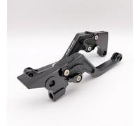 Leva del freno e della frizione, ricambio in alluminio CNC per MT-07 2014-2025, accessori regolabili in alluminio CNC (nero)