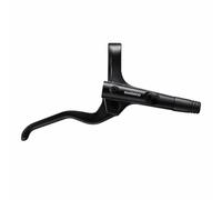 Leva del freno per mountain bike a disco 2 dita destra shimano mt-201 nera (vend