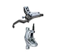 Trp Evo Pro Hd-m9040-l Brake Kit Argento Silver / Grey