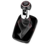 Leva Del Pomello Del Cambio Per Per Golf Per Bora Per Jetta Per GTi MK4 Auto 5/6 Marce Pomello Del Cambio Cuffia Leva Cambio Da 12 Mm(12MM 5 Speed)