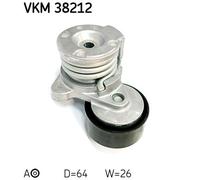 Leva del tenditore, cinghia trapezoidale SKF VKM 38212 BMW 1 (E87) 2 2004-2007