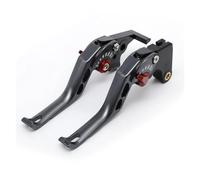 Leva della frizione del freno in alluminio a 2 dita per Yamaha YZF-R7 YZF R7 MT-10 MT10 2021-2023 accessori maniglia frizione asta leva (grigio)