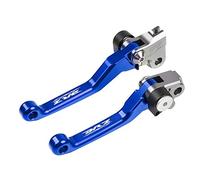 Leva Della Frizione Del Freno Per Suzuki DRZ DRZ400S 400S 2000-2017 2001 2002 2003 2004 2005 2006 CNC Pivot Freno Leve Di Frizione Della Bici Della Sporcizia Di Motocross Fuori Strada (Colore : Blu)