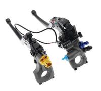 Leva della frizione freno idrauliche universali imposta la pompa a spinta diretta regolabile per gli accessori scooter motociclisti compatibili con la maggior parte dei modelli(black)