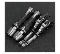 Leva Della Frizione Per H&ONDA CBR300R CBR 300R CBR300 R Moto Manopole Freno Frizione Leve Manubrio Estremità(Gray)