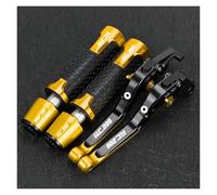 Leva Della Frizione Per RC200 RC 200 Manopole Per Moto Leve Freno Frizione Estensibili Manubrio Estremità Maniglia(Gold)