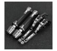 Leva Della Frizione Per RC200 RC 200 Manopole Per Moto Leve Freno Frizione Estensibili Manubrio Estremità Maniglia(Gray)