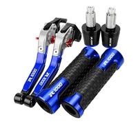 Leva Della Frizione Per SUZUKI GSXR1000 GSXR GSX-R 1000 GSX R1000 Manopole Leve Freno Frizione Estensibili Manubrio Estremità(Blue4)