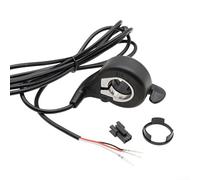 Leva dell'acceleratore a pollice per scooter e bici elettrica progettata per l'uso a destra, con opzioni di connettore SM e materiale ABS per prestazioni affidabili (interfaccia femmina)