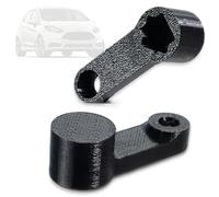 LEVA DEVIATORE ARIA RISCALDAMENTO SCATOLA STUFA 1827184 Compatibile con Ford® Fiesta 4, Fiesta 6 Van (dal 2008) - Prodotto MADE IN ITALY (2 pezzi)