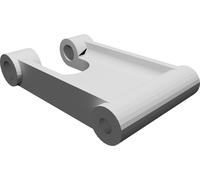 Leva Deviazione 36mm per Escavatore RC Huina 1594 Umlenkhebel Stampato 3D