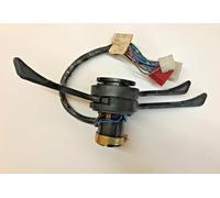 LEVA DEVIO GUIDA SGANCIO COMANDO LUCI TERGICRISTALLI NERO PER FIAT 127 SPECIAL