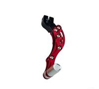 Leva di avviamento a pedale per moto, realizzata in lega di alluminio CNC per un migliore controllo del cambio del motore (rosso)