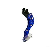 Leva di avviamento a pedale per moto, realizzata in lega di alluminio CNC per un migliore controllo del cambio del motore (blu)