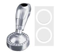 Leva di avviamento/arresto del motore dell'auto, sfera a bilanciere con un pulsante, elegante interruttore decorativo per interni del veicolo, ampia compatibilità