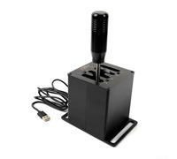 Leva di cambio ergonomica per sistemi di ruote da corsa LOGITECH G27 G29 T300 costruite con componenti in alluminio e fibra di carbonio per una maggiore durata (7-HB045)