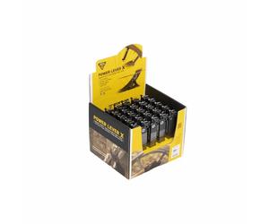 Leva di potenza x - espositore da banco (25 pezzi) Topeak Noir