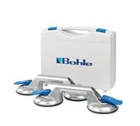 Leva di ribaltamento tettarella VERIBOR blue line 2-testa ventose-set, 2 pcs in pratica valigetta per il trasporto