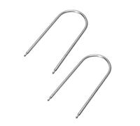 Leva di rimozione audio per auto Strumento di smontaggio host DVD a forma di U per autoradio Chiave stereo per auto 2 pezzi Leva di rimozione autoradio Strumento di smontaggio audio Strumento di rimoz