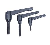 Leva di serraggio, Forma Maniglia regolabile Bloccaggio Filettatura esterna maschio Manopola Bullone Vite 1 pezzo M4 M5 M6 M8 M10(M6x12)