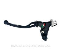 Leva Domino Racing Libretto F.33 Anticorodal Con Supporto On Road per Moto