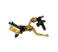 Leva Freno Anteriore Leva Del Cilindro Principale Motocicletta Regolazione Rullo In Alluminio CNC Da 7/8" 22 Mm Universale Pompa Freno Idraulica, Maniglia Frizione Manubrio
