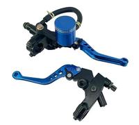 Leva Freno Anteriore Leva pompa freno frizione in alluminio CNC universale da 7/8" 22 mm, cilindro principale idraulico per moto da cross pit bike da 250 cc a 500 cc
