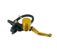 Leva Freno Anteriore Leva pompa freno frizione in alluminio CNC universale da 7/8" 22 mm, cilindro principale idraulico per moto da cross pit bike da 250 cc a 500 cc