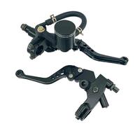 Leva Freno Anteriore Leva pompa freno frizione in alluminio CNC universale da 7/8" 22 mm, cilindro principale idraulico per moto da cross pit bike da 250 cc a 500 cc
