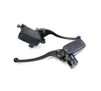 Leva freno e frizione per moto, 25 mm, per manubrio idraulico e cilindro maestro della frizione, set di coppia sinistra e destra, colore nero, per Shadow 1300 VTX1800 VT1100 VT750 e altri