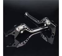 Leva Freno E Leva Frizione Per Piaggio Per Zip 50 2T 2009 2010 2011 2012 2013-2015 Moto Regolabile Scooter Disco Anteriore Posteriore Leve Freno A Tamburo moto Leve freno frizione(Gray 177mm)