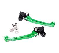 leva freno e leva frizione Schmitt Handanker in alluminio CNC nero-verde per