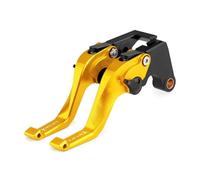 Leva Freno Frizione A Un Dito Per MT-07 MT 07 FZ07 MT07 FZ 07 2014-2022 2023 Accessori Per Moto Leva Corta Regolabile(Gold)