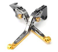 Leva freno frizione Compatible Con KYMCO Per Downtown 300i 350i Per DT Moto CNC Regolabile Allungabile Pieghevole Leve Freno Frizione(Yellow)