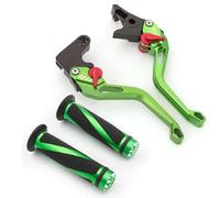 Leva Freno/frizione In Alluminio Con Manopole Per Aprilia RX/SX125 RX125 SX125 2022 2023 2024(Verde)