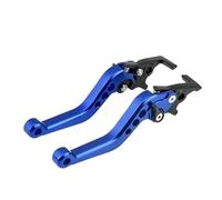 Leva Freno Frizione Manubrio Accessori Universali Regolabili Per La Modifica Del Motociclo Leva Per Veicolo Elettrico Con Maniglia Per Freno A Doppio Disco CNC Leva Frizione(Blue)