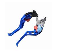 Leva Freno Frizione Regolabile Per Moto In Alluminio CNC Anteriore E Posteriore Leve Freno A Tamburo Per RS4 125 2011-2017 Frizione Freno Leva(Blue)