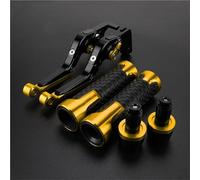 Leva freno frizione regolabile per ZG1000CONCOURS 1992-2006 Manopole manubrio pieghevoli(Gold2)